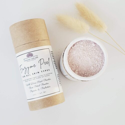 paper cylinder box with powder