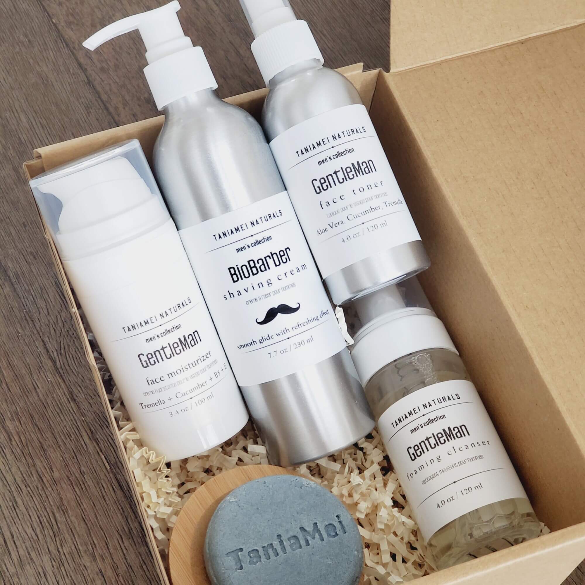 carton box with 5 products